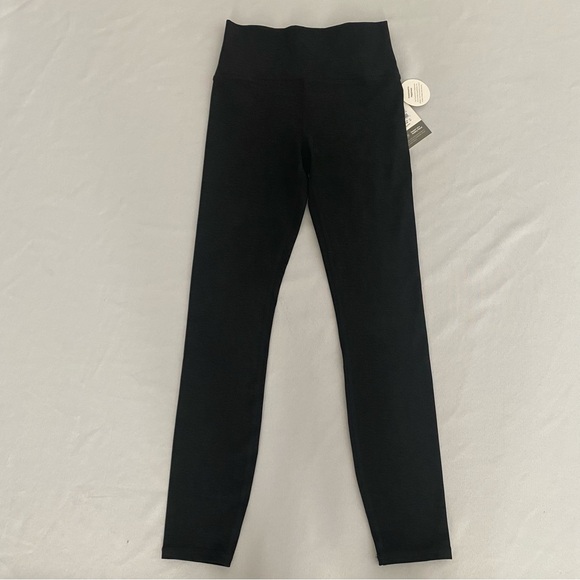 Vuori Women’s Clean Elevation Leggings XS High Rise 7/8 Length Black Heather NWT - Picture 3 of 12